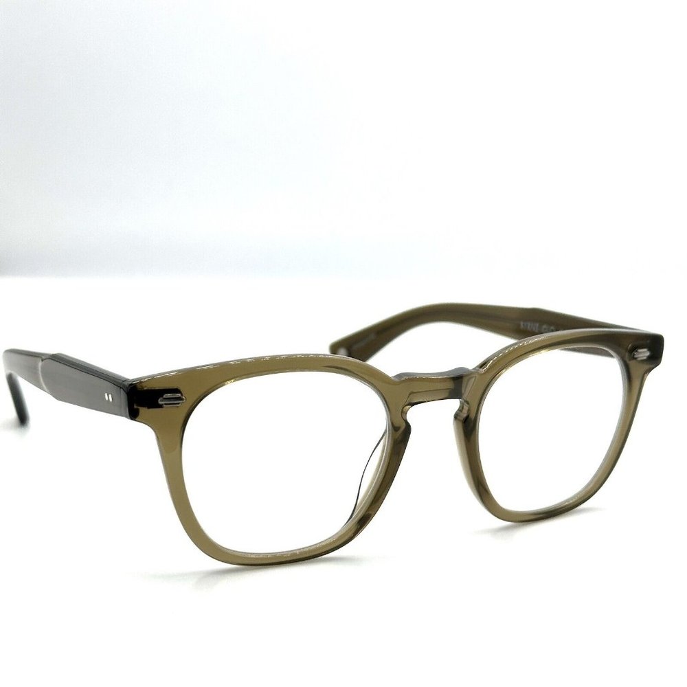 Garrett Leight GLCO Unisex Byrne Color Olio Eyeglasses New 